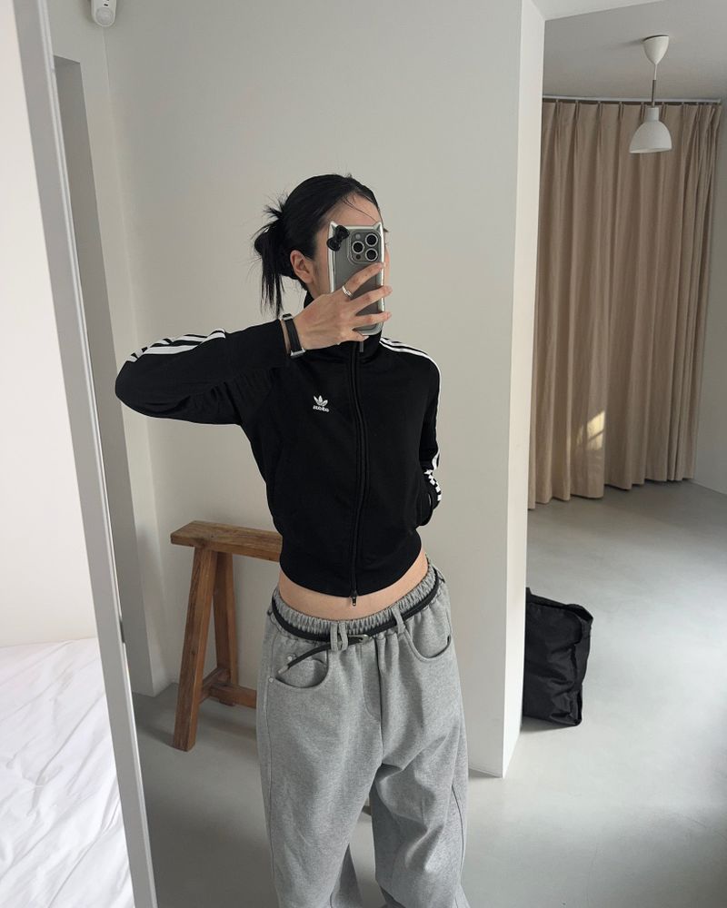 Belt sweat pants (Unisex)