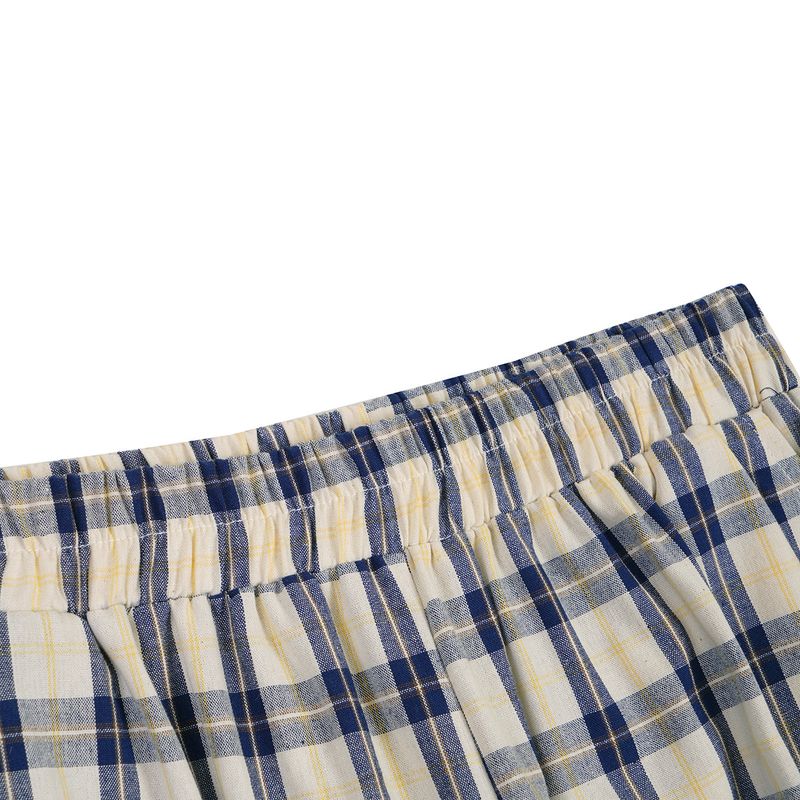 チェックパジャマ(W) / CHECK PAJAMA_NAVY(W)