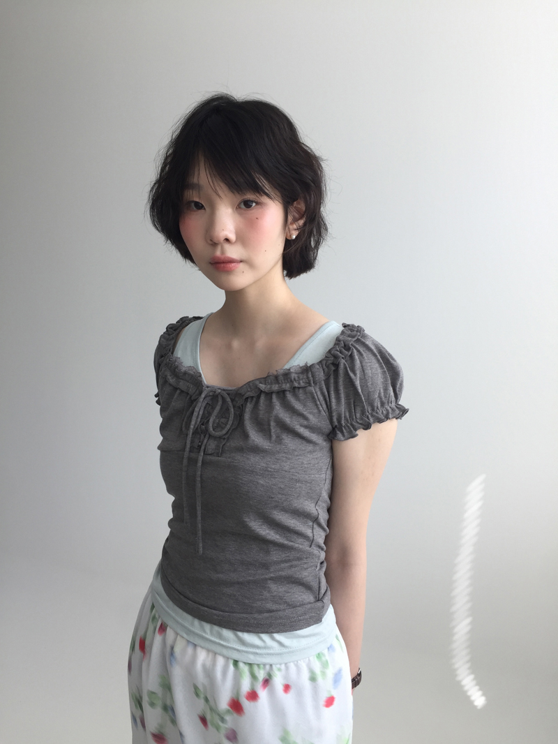 Classic Henry Button Sleeveless (4color)