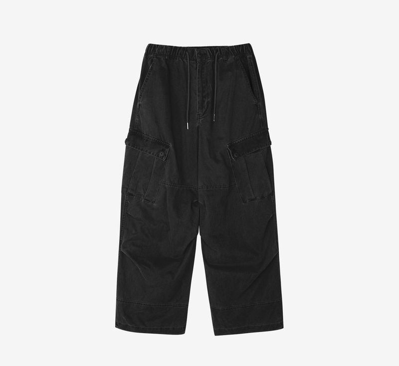 No.1305 washed cago wide PT (3color)