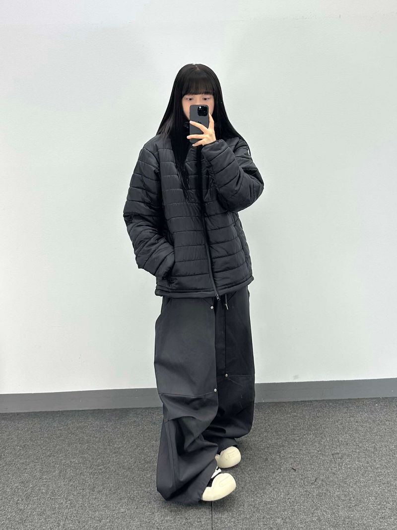 rivet cotton carpenter pants