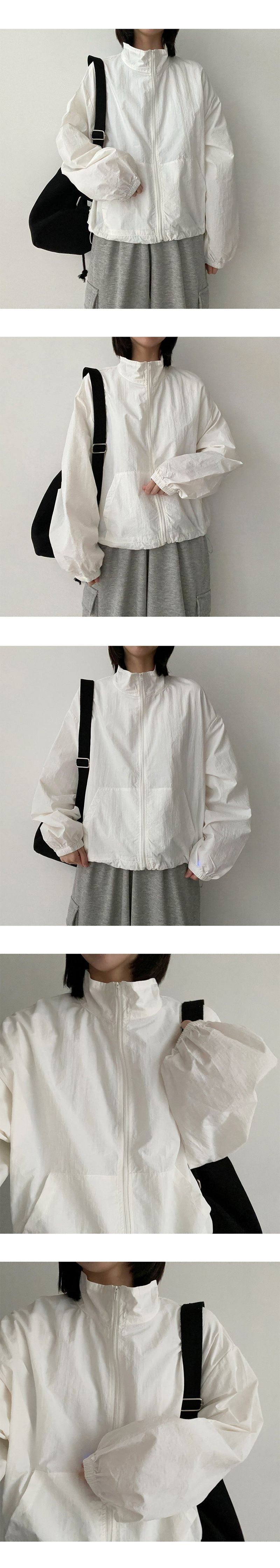 Noco String High-Neck Windbreaker