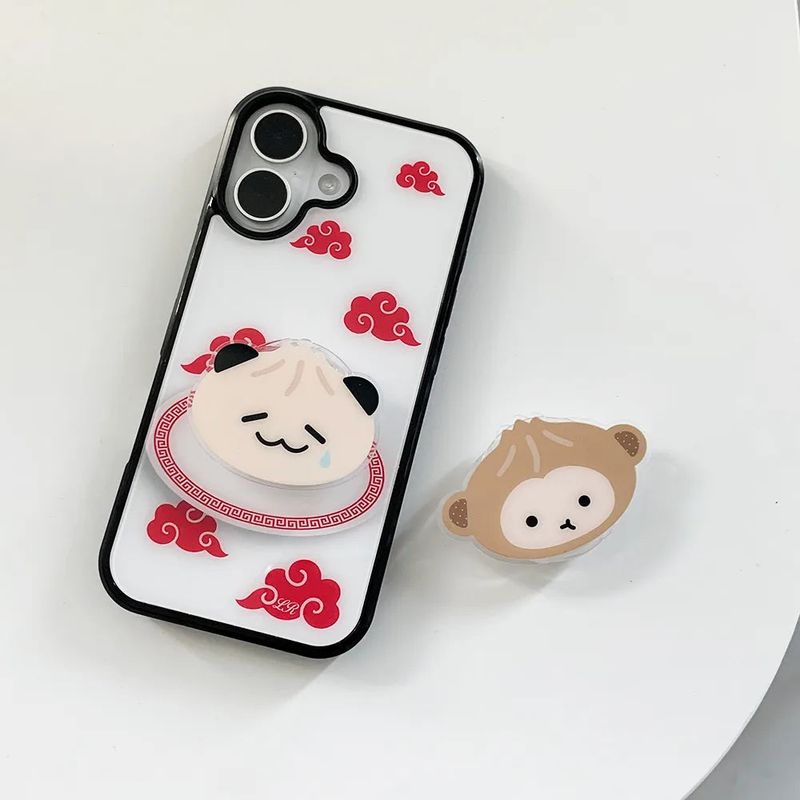 leromarin（ルロマリン）の「[MADE]レッド クラウド マグセーフ ケース（スマホグッズ/小物）」