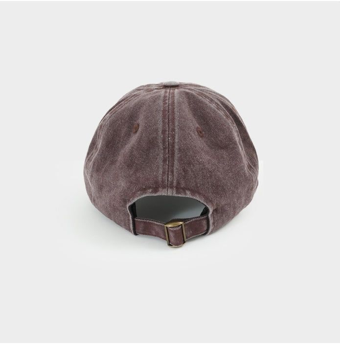 Pigment washing ball cap