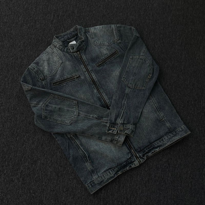 COZINESS（コジネス）の「DV patch incision washing jean jacket（Jackets/Outerwear）」