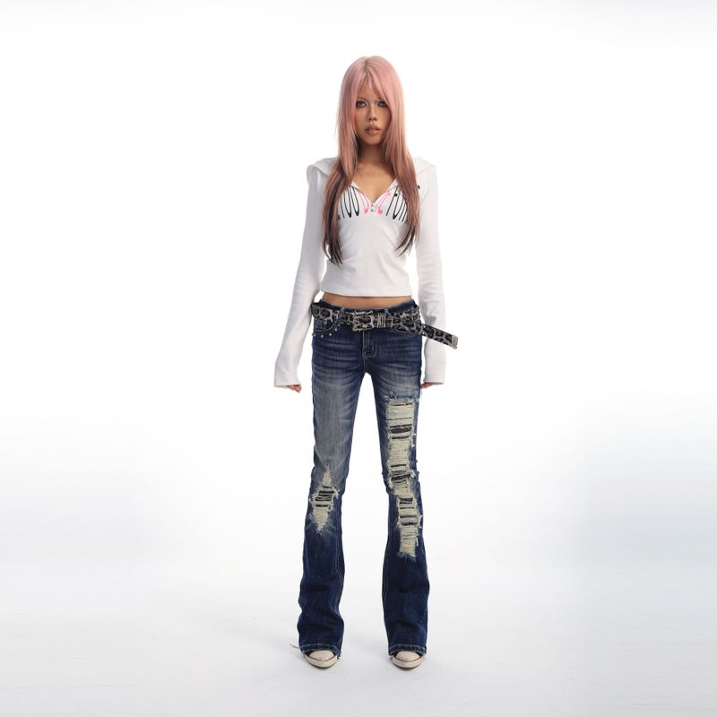 SEXXDEVIL Snake Shadow Denim