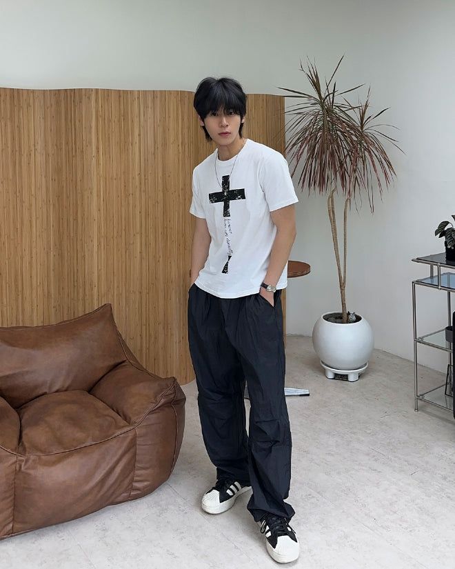 Rohef Cross short-sleeve tee
