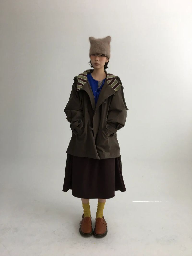 DUGGY（ダギー）の「ハポボタンフーデッドショートフィールドジャケット(2color)（ジャケット/アウター）」