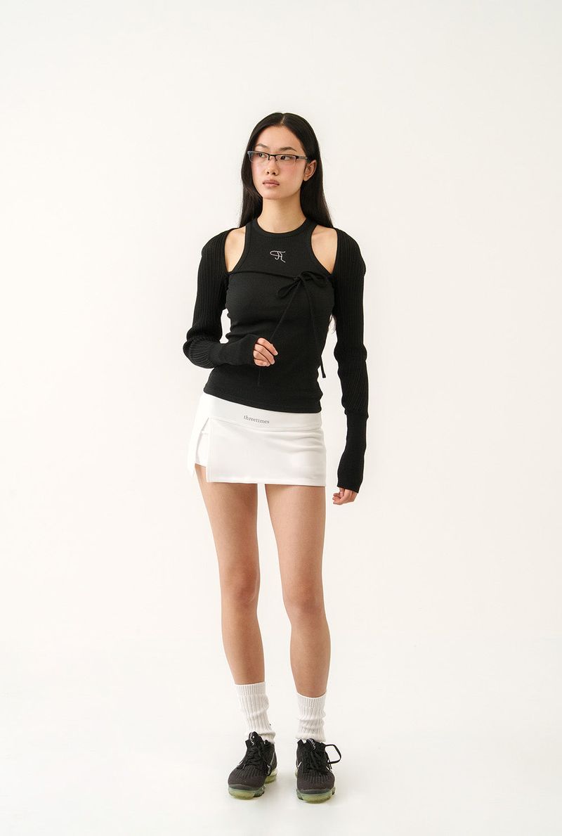【即日発送】Jewel tank top - black  