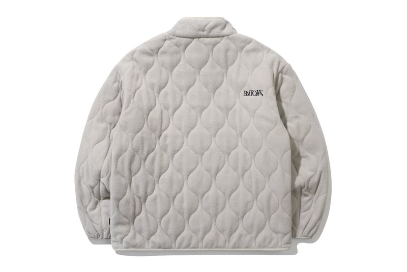 FLIGHT QUILTING JACKET_LIGHT GREY