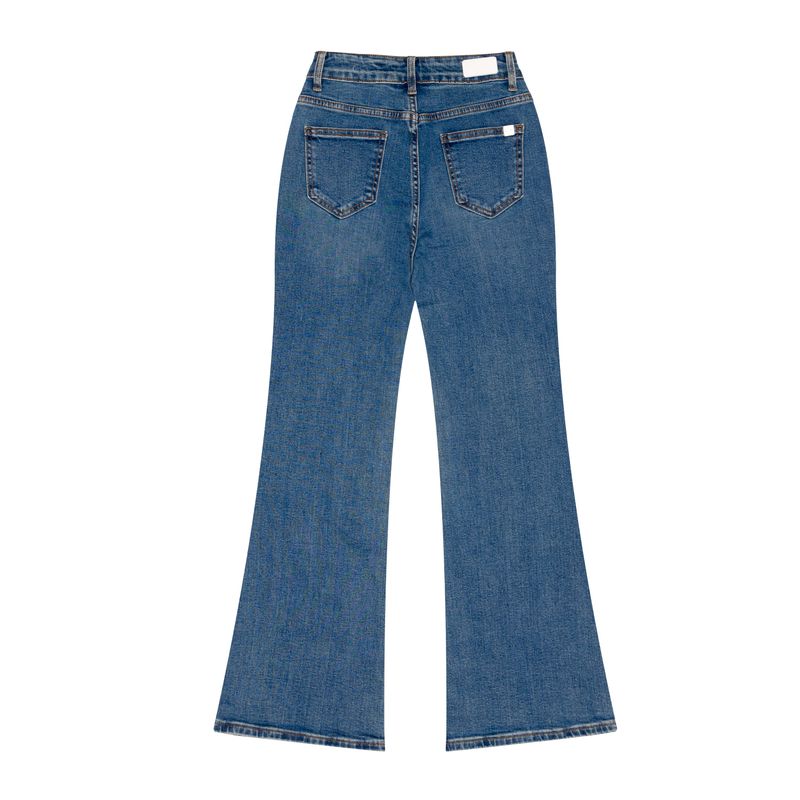 BASIC SPANDEX BOOTCUT DENIM PANTS code 18311