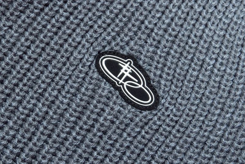 SPORTY LINE KNIT HALF ZIP UP