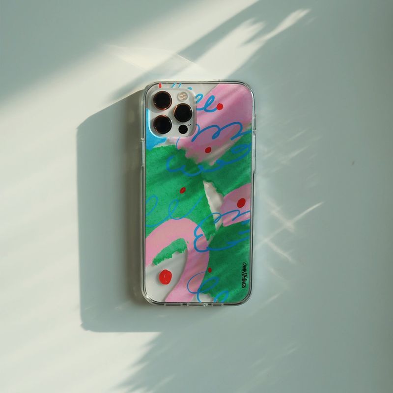 [MADE] flora phone case (jelly hard)