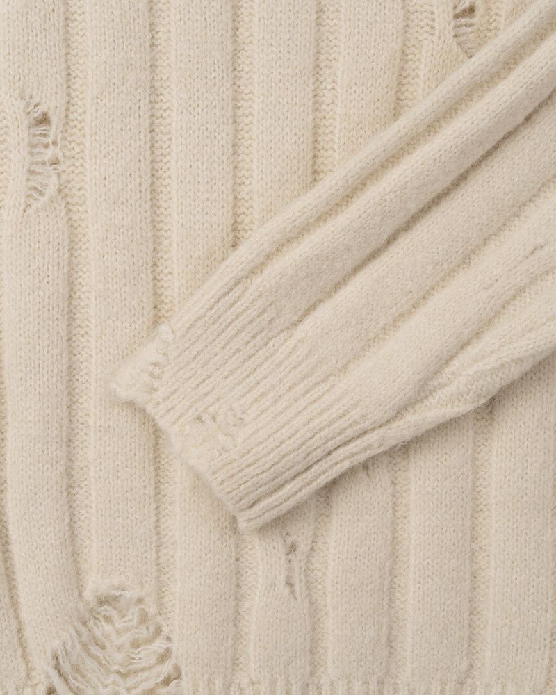 MG Wool Blend Damage Knitwear (4 colors)