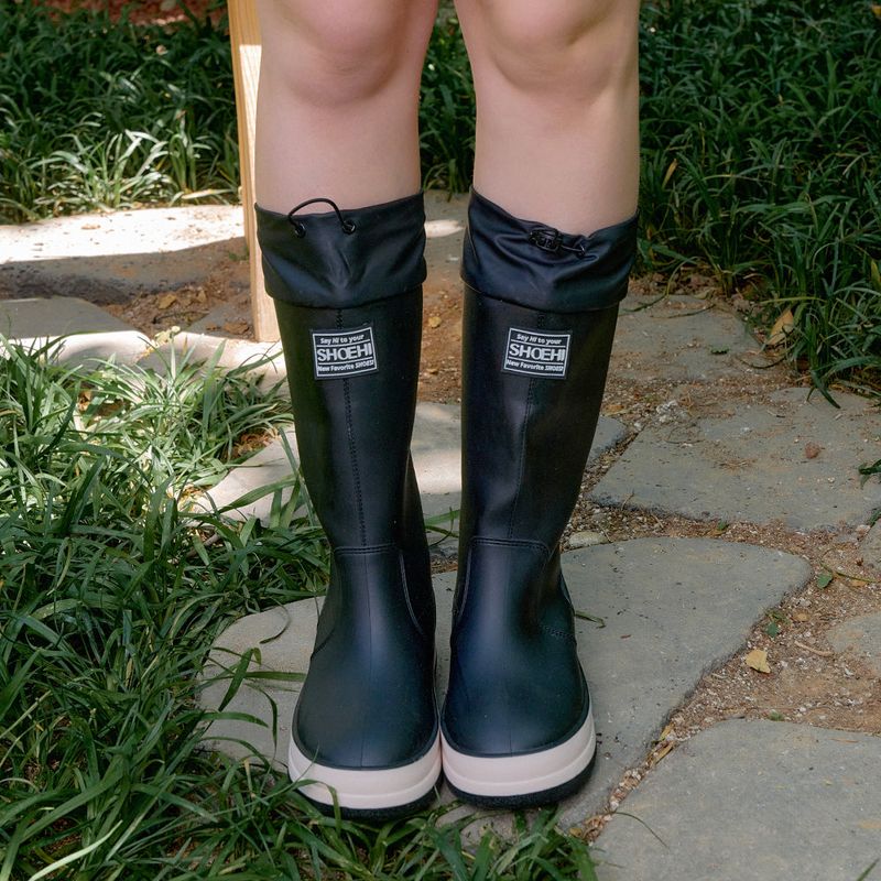  Risa String Middle Rain Boots_R0009 (2Colors)