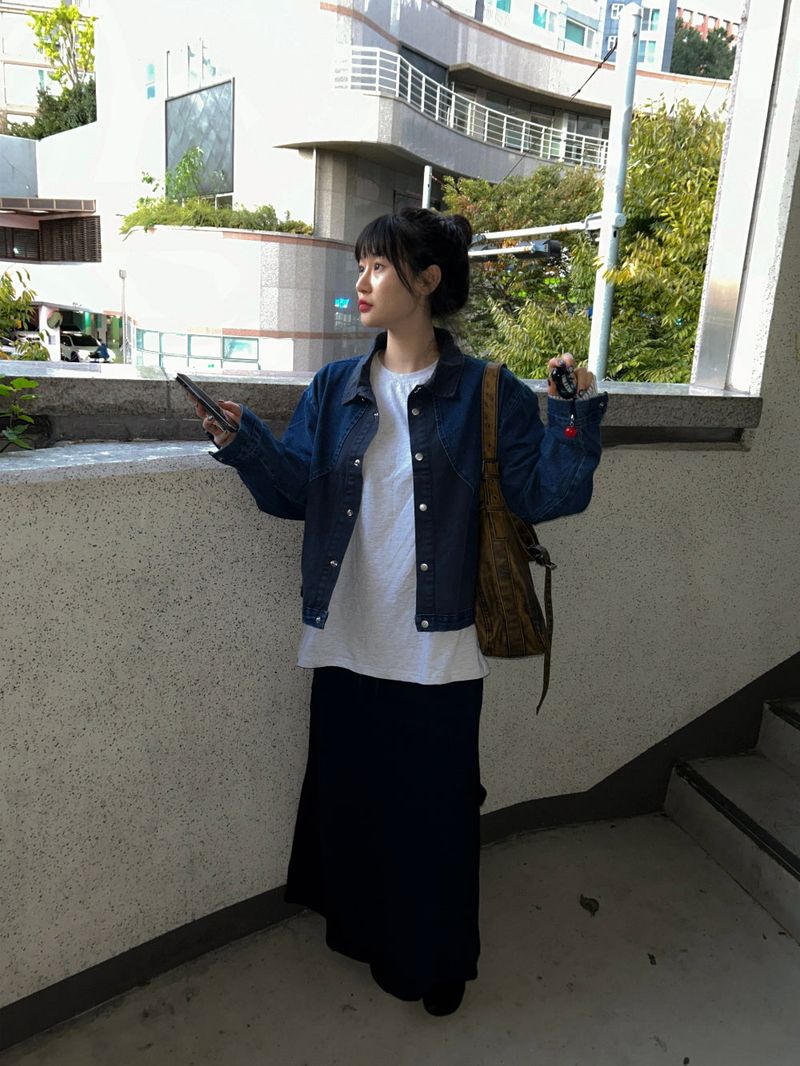 (2color) two-way buckle bag