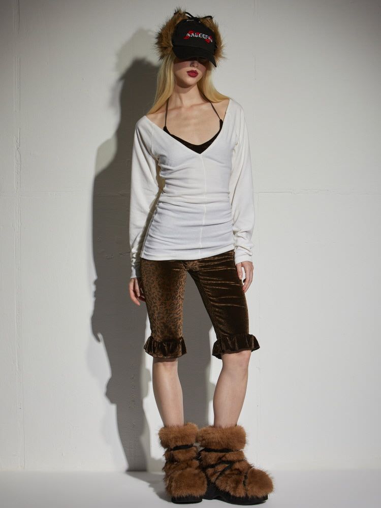 MUTTON SLEEVESS TOP
