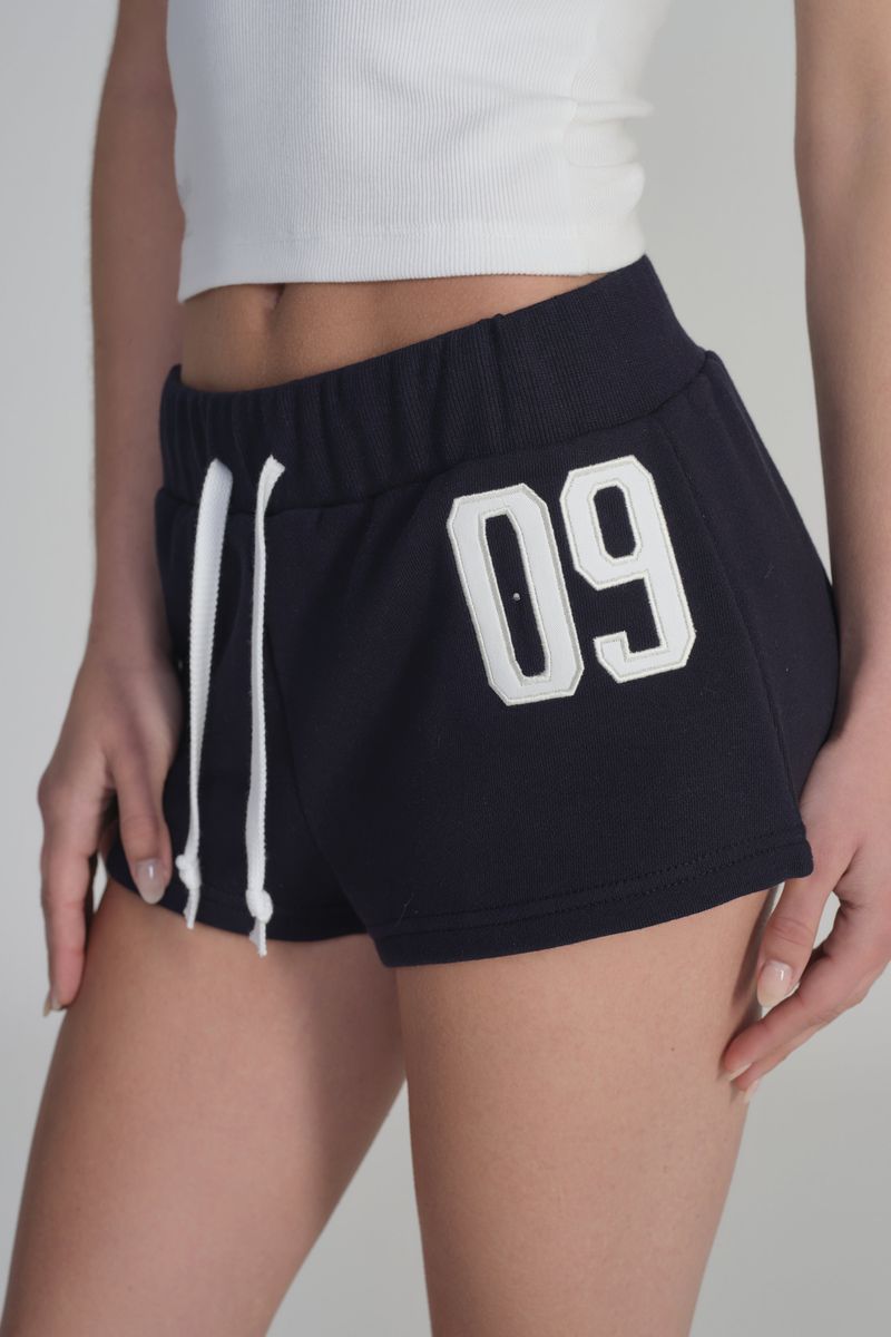 09 Numbering shorts, Navy