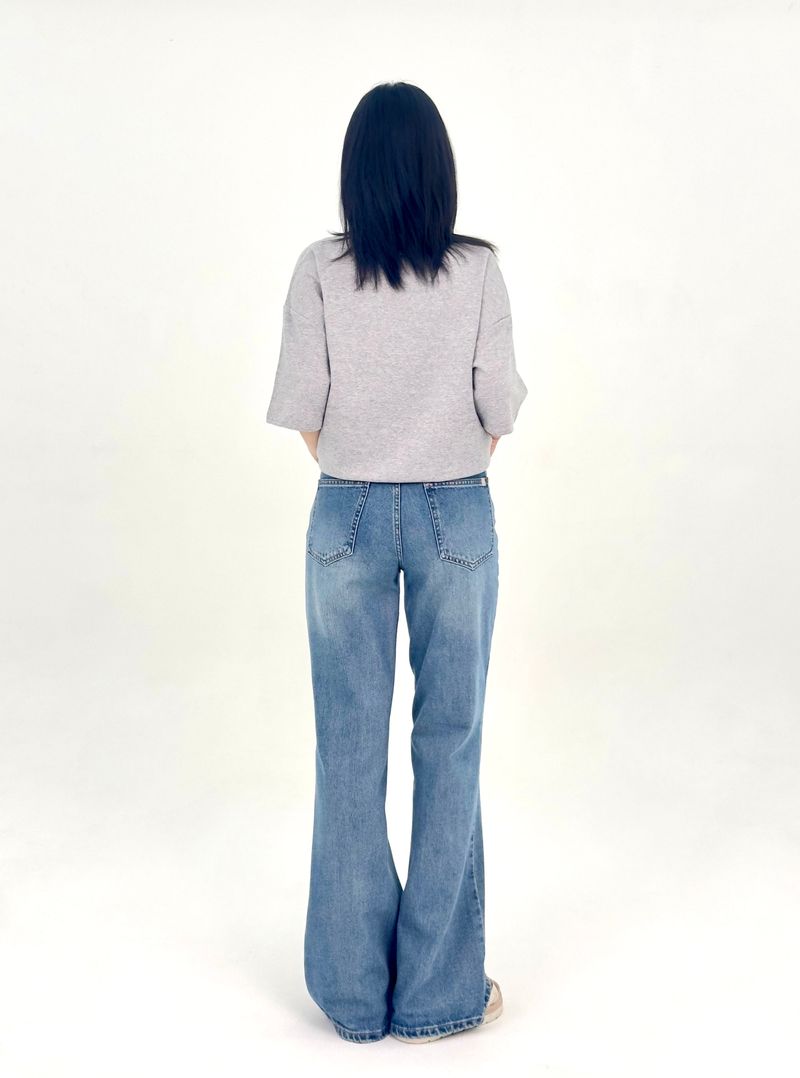 3RD REORDER PANEL FLARE JEANS code 25100