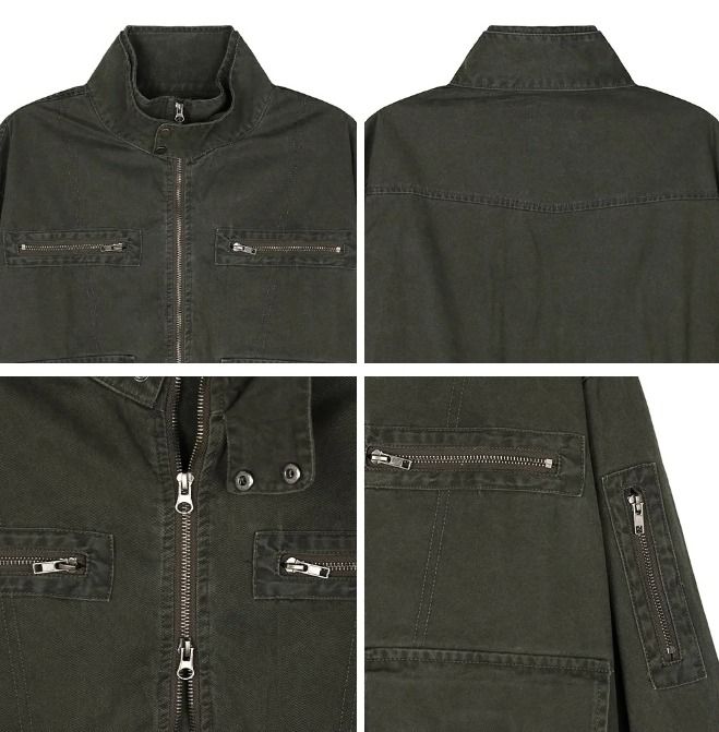 Meder Vintage Crop Field Jacket