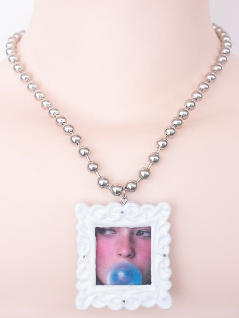 バブルメモリーネックレス (3colors)
