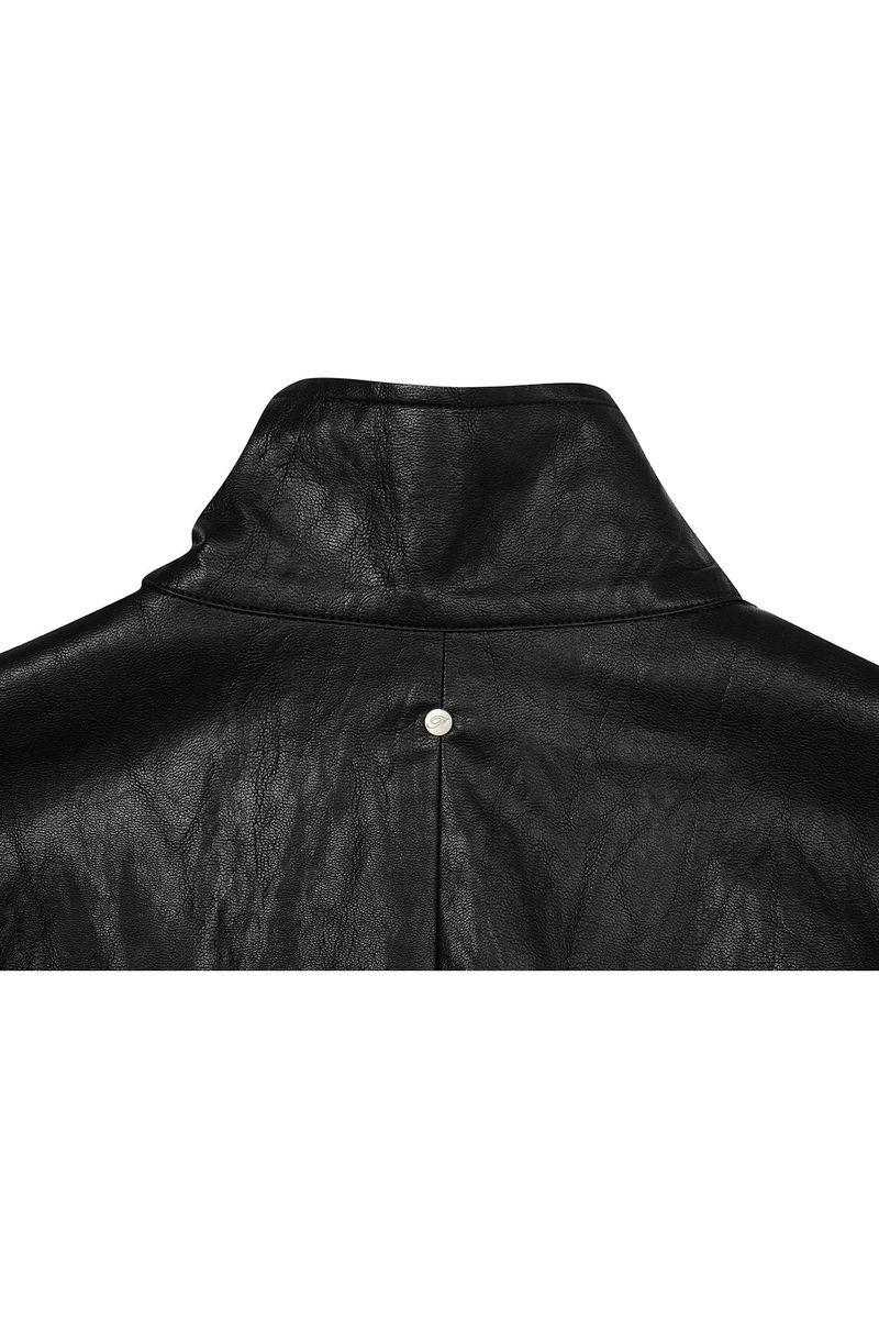 THALIA LEATHER JACKET black