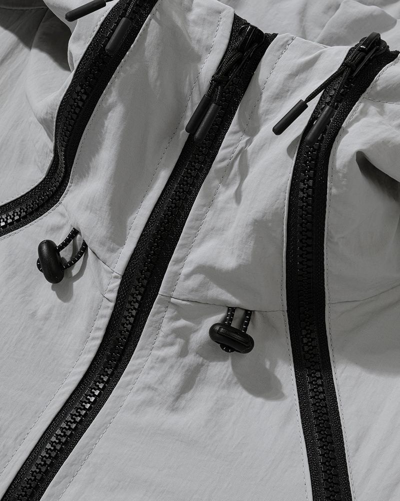 Util Zipper Hood Windbreaker