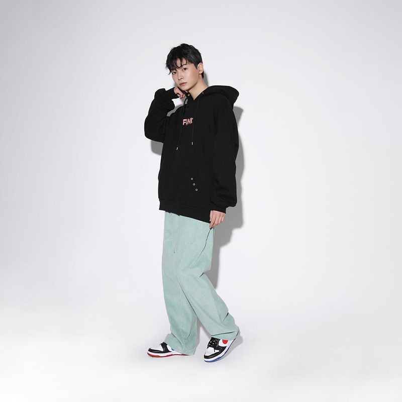 MELTING FUNK HOODIE black