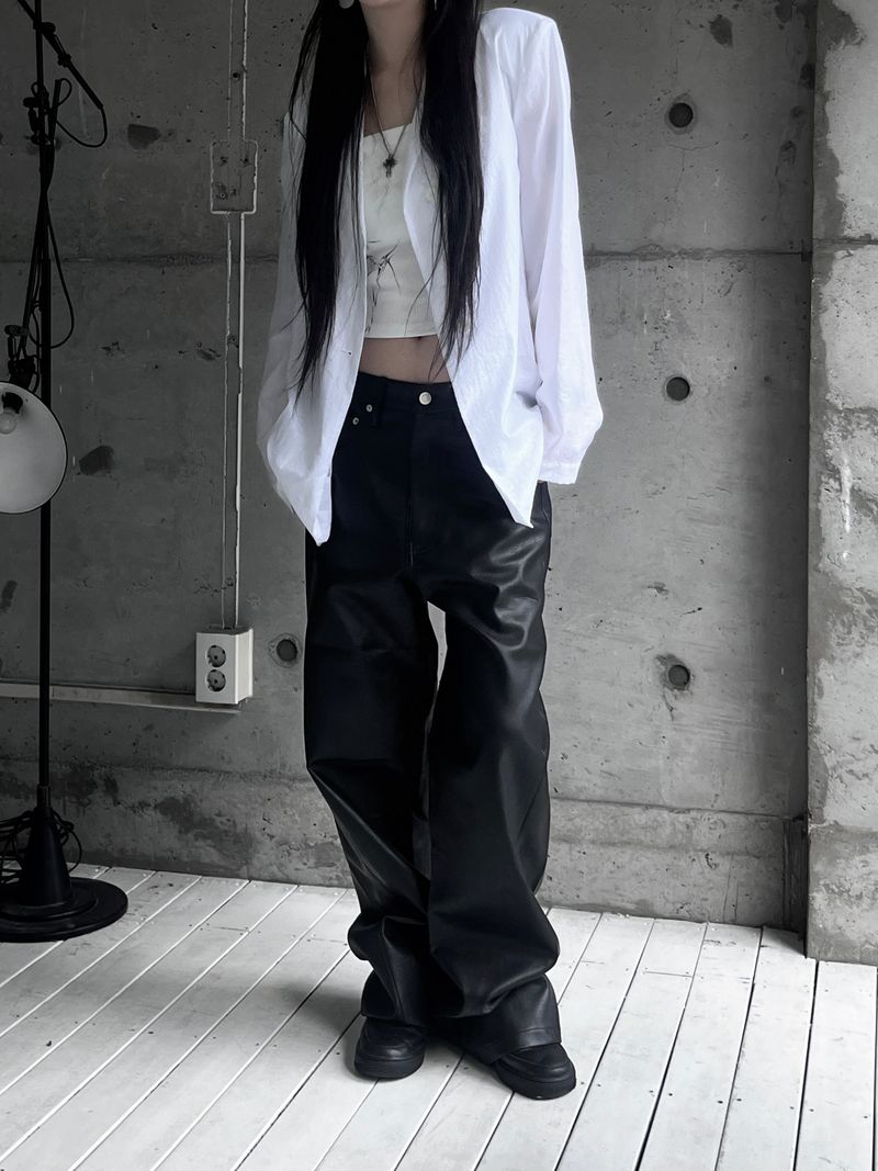 cliche wave anorak jacket (2color)