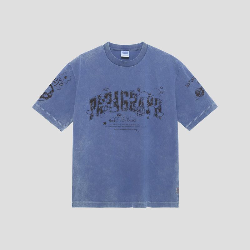 PARAGRAPH（パラグラフ）の「VINTAGE HAPPY SMILE T SHIRT（Tops）」