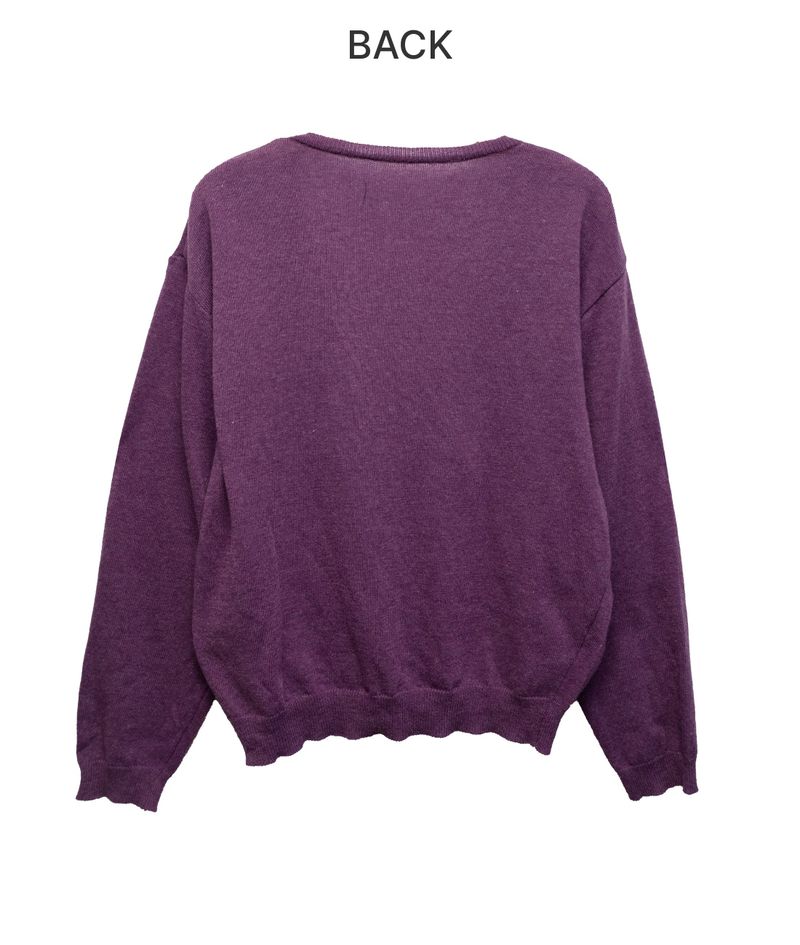 Bamboo Deep V-Neck Knit Top