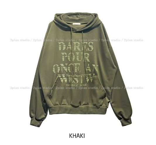 Dark Printing Over Hood