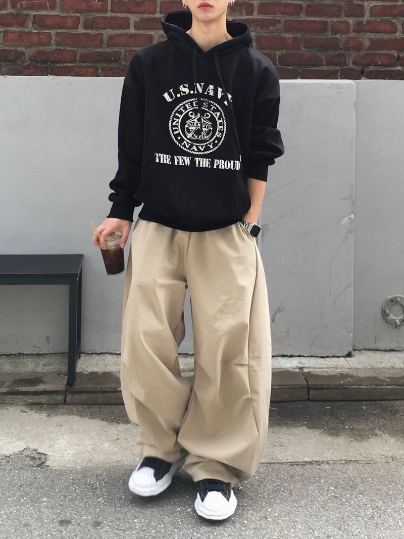 Nitied Over Hooded T-Shirt 4C