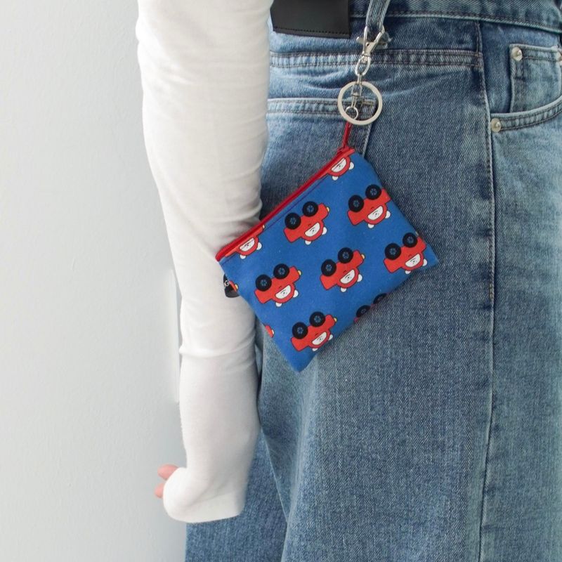 Find Me pattern keyring pouch(mini)