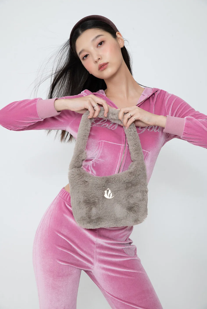 LOTSYOU（ロッツユー）の「Jennie Hobo Bag Brown（Bags）」