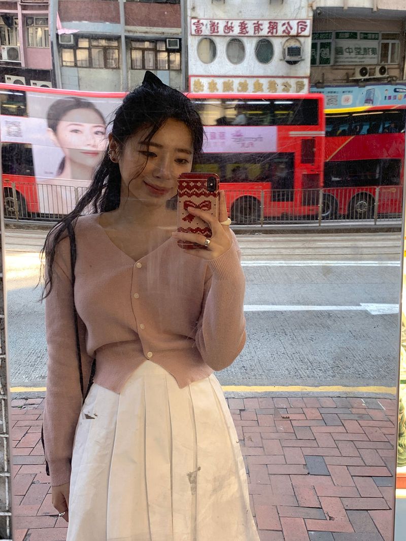 [MADE] Belto pintuck mini skirt