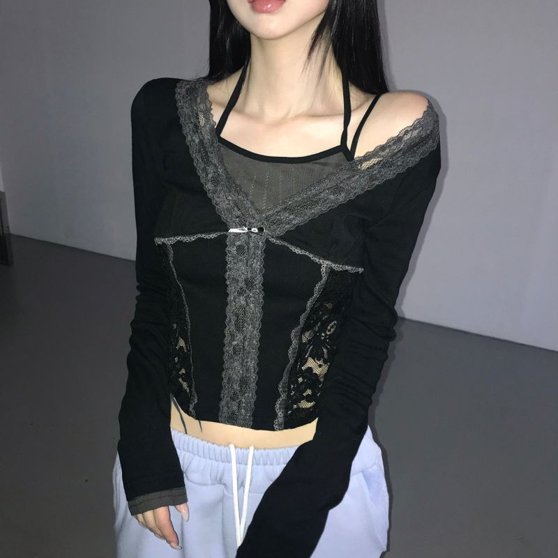 roomie lace top(4color)