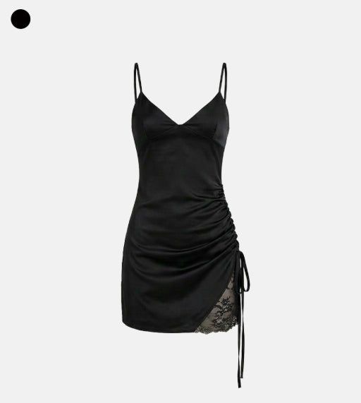 Dark Glow Slit One Piece