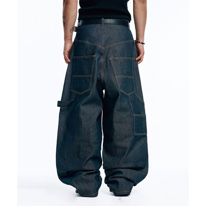 Loose Carpenter Denim Pants