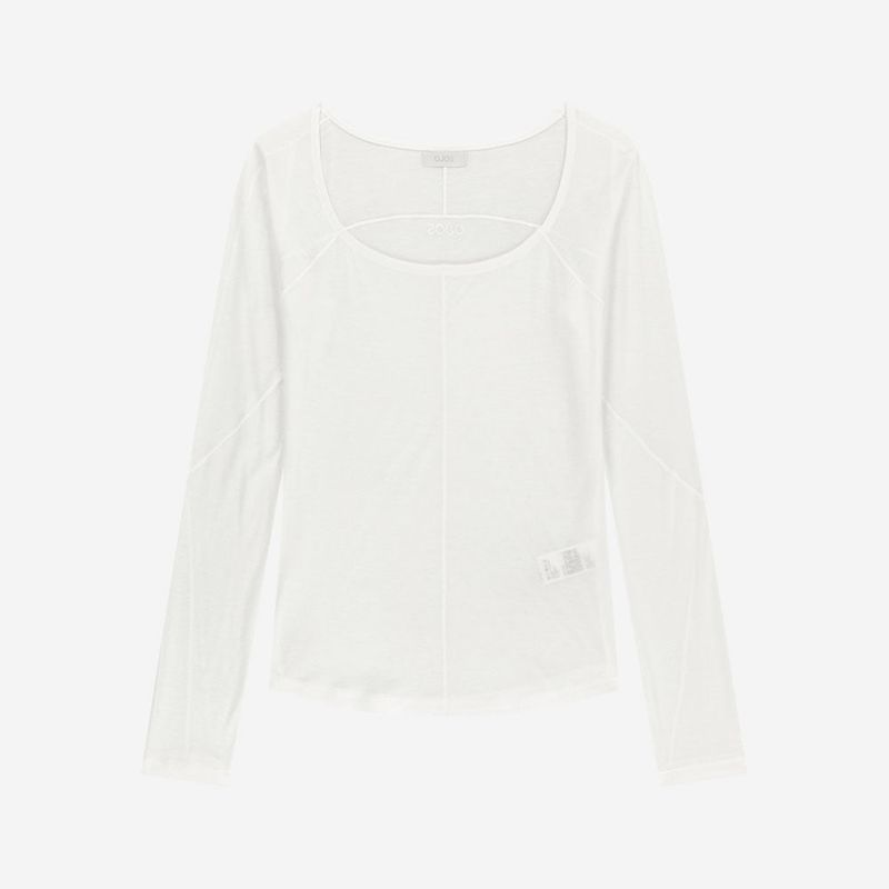 Flatseam Longsleeve Top / Off White