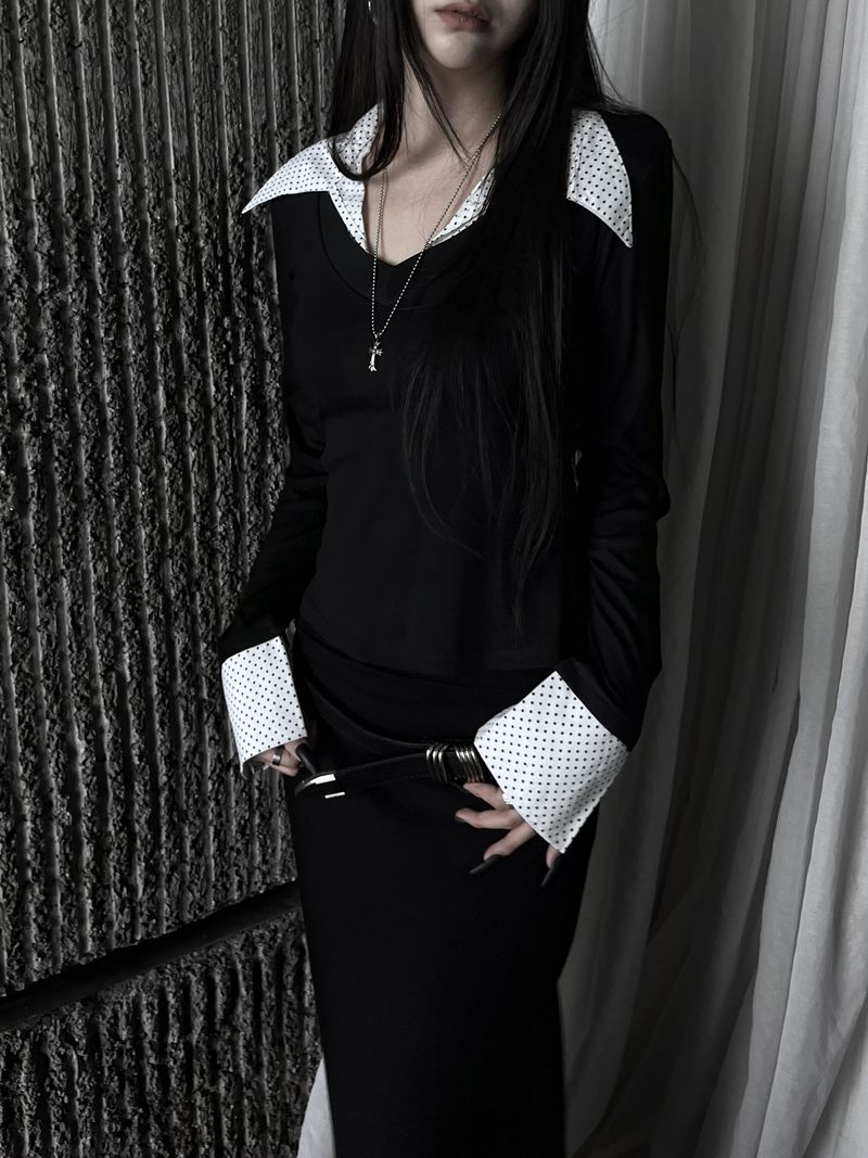 geek chic dot shirt T