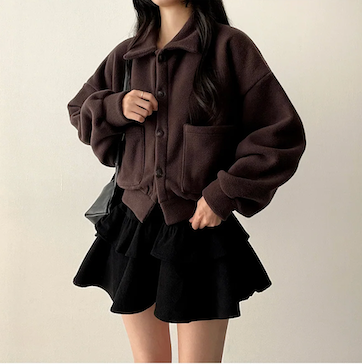 Bipol Golden Flare Cancanminiskirt