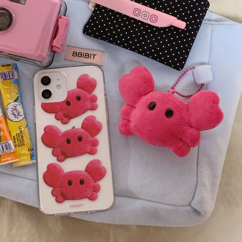 mini crab kkokko Jelly Hard phone case