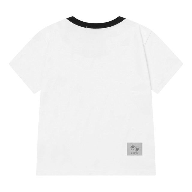 RORA SMALL LOGO HALF T (2COLOR)