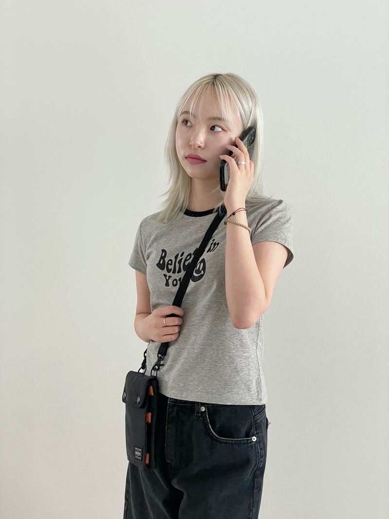 Dark blue half-pants