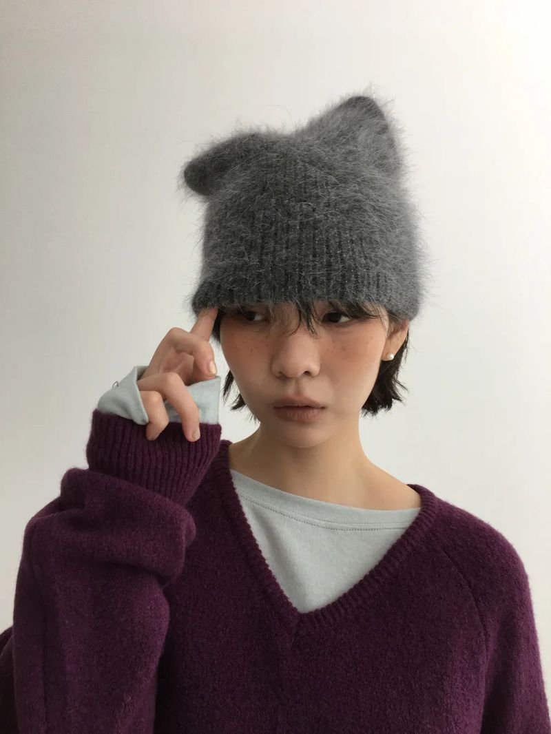 DUGGY（ダギー）の「バコキャットニットビーニー (3color)（帽子）」
