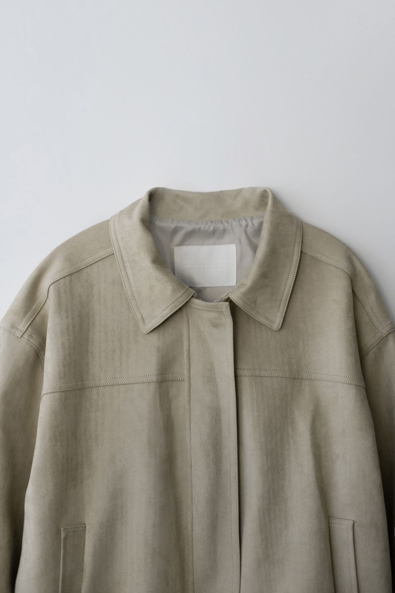 Suede jumper (Beige)