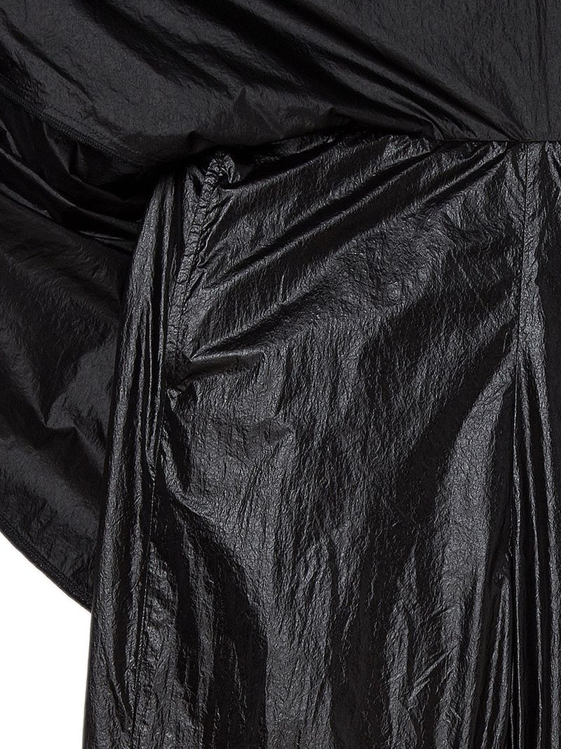 DRAPE LAYERED SKIRTPANTS (BLACK)