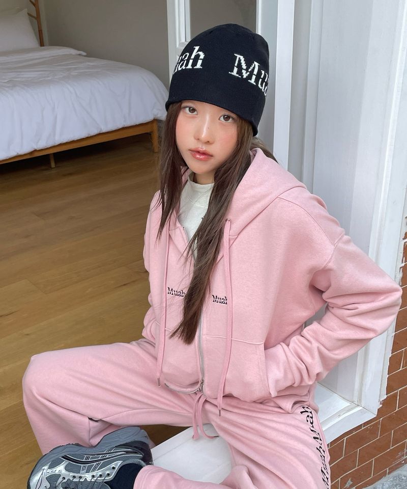 JACQUARD LOGO BEANIE