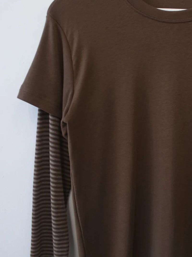 stripe layered T